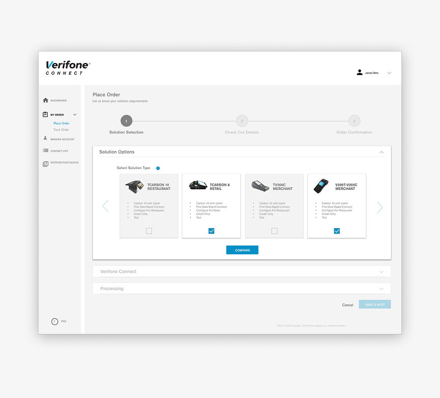 verifone – Ton Hanchai Portfolio